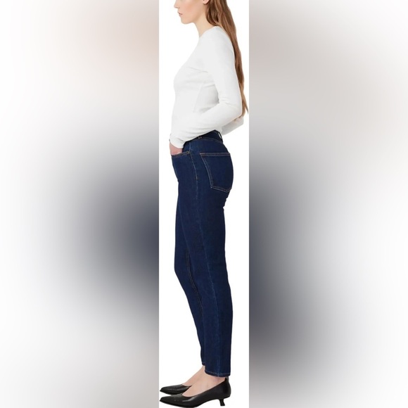 Women’s FRANK&OAK KIM Slim fit dark blue wash Jeans size 28 - Picture 9 of 16